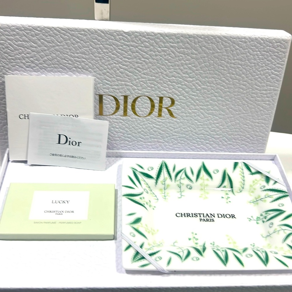 Dior Soap & Soap Holder
